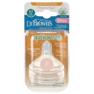 سرشیشه دو عددی نوزاد نارس مناسب شیشه عریض آپشن پلاس دکتر براونز Drbrowns