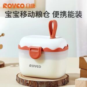 ظرف نگهداری شیرخشک پیمانه دار سفید رووکو Rovco