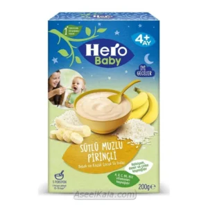 غذای کودک برنج و موز هرو بیبی 200g Hero Baby